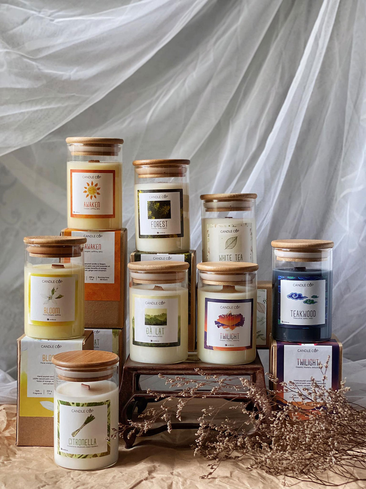 CandleCup Artisanal Candle Packaging